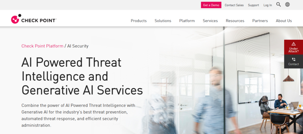 Check Point Harmony AI