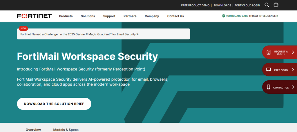  Fortinet FortiMail AI