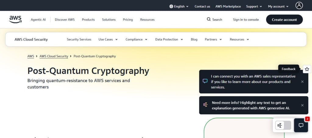 AWS KMS Quantum‑Safe