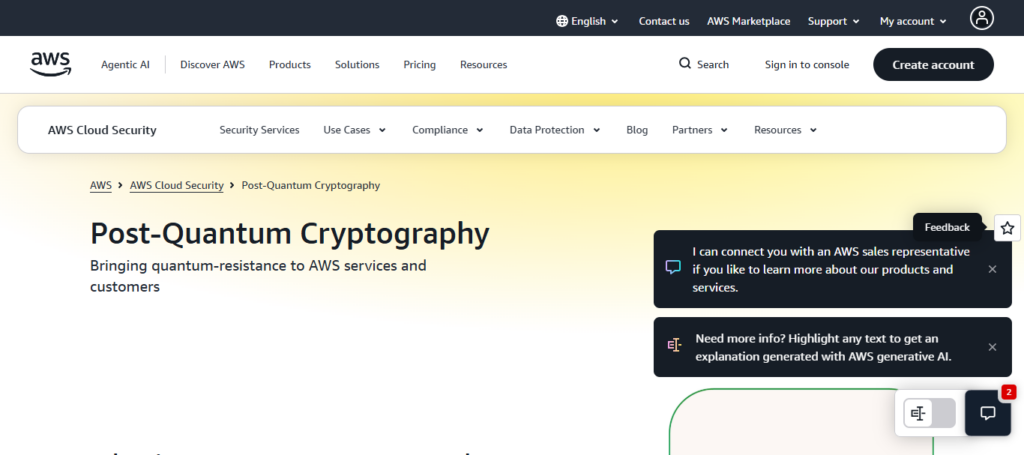  AWS KMS Quantum‑Safe