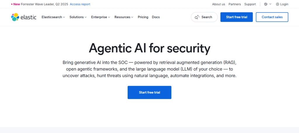 Elastic Security AI