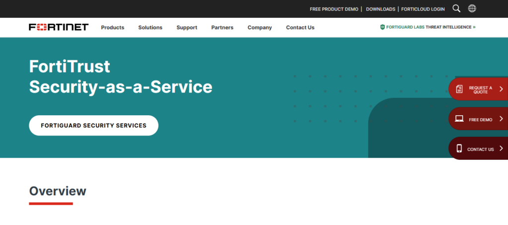  Fortinet FortiTrust