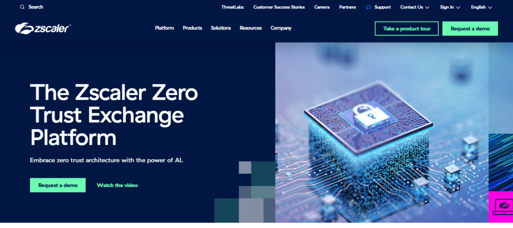 Zscaler Zero Trust Exchange