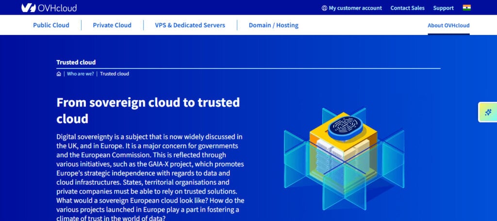 OVHcloud Sovereign Cloud