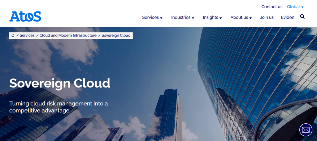  Atos OneCloud Sovereign