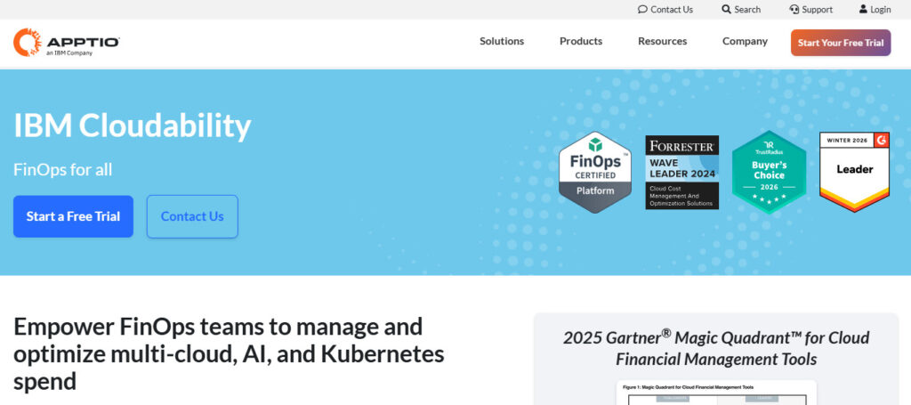 Apptio Cloudability GreenOps