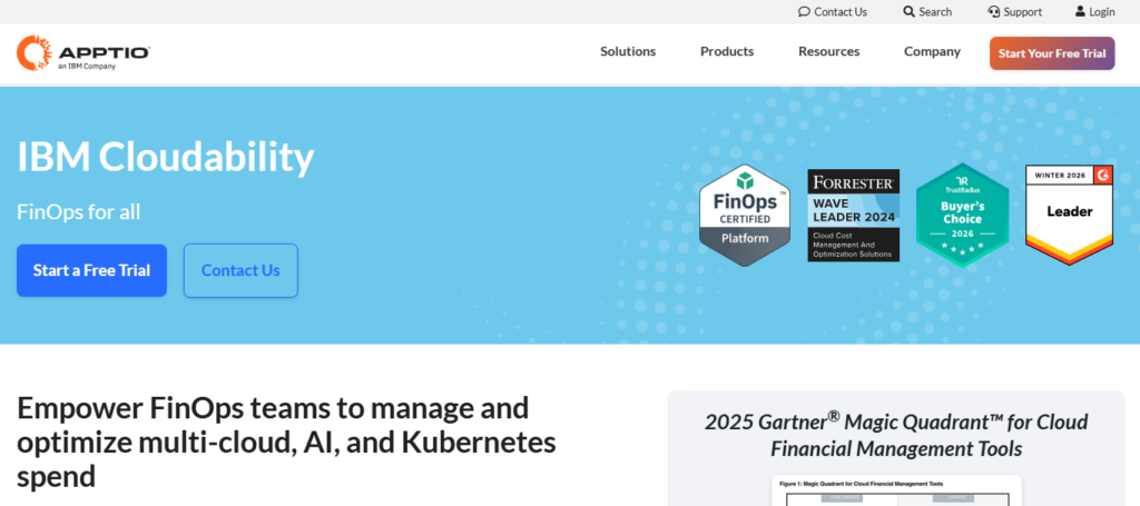 Apptio Cloudability GreenOps