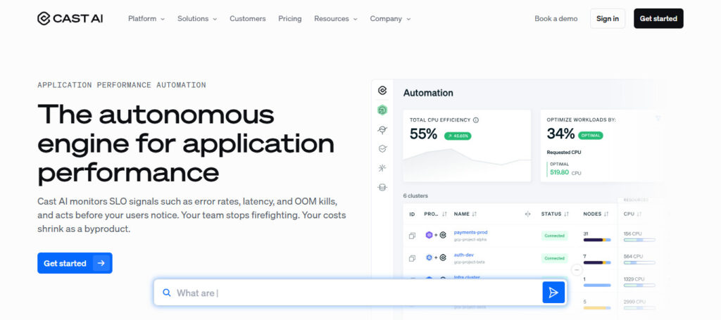 CAST AI GreenOps Optimizer