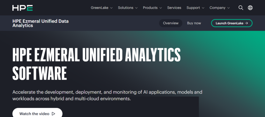 HPE Ezmeral Edge AI