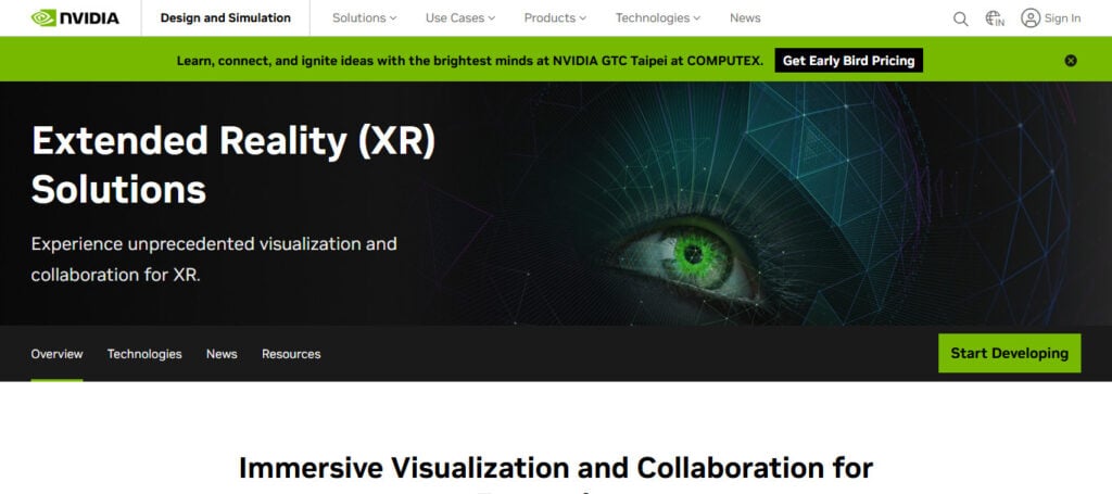 NVIDIA Omniverse XR