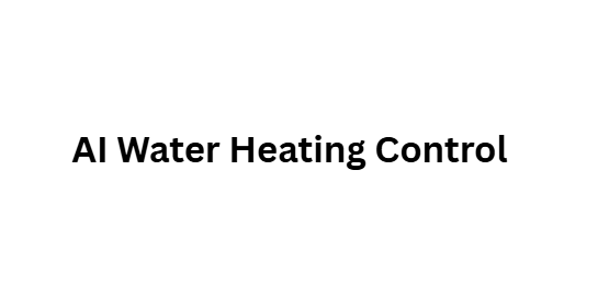 AI Water Heating Control