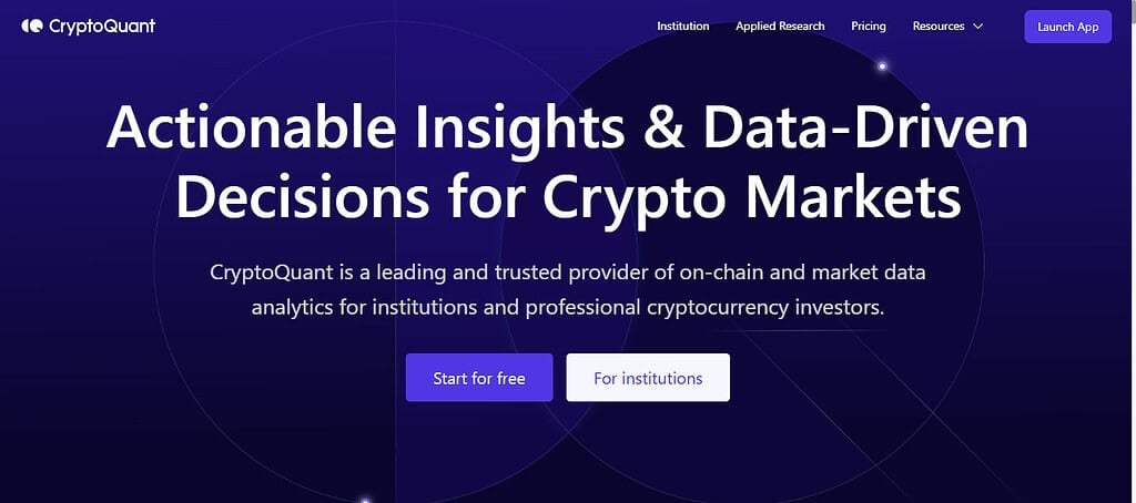 CryptoQuant AI