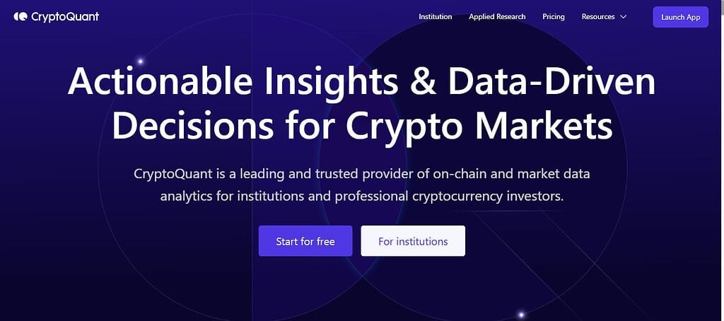 CryptoQuant AI