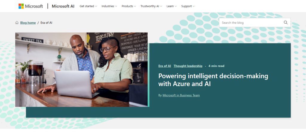 Microsoft Azure AI Decision Intelligence