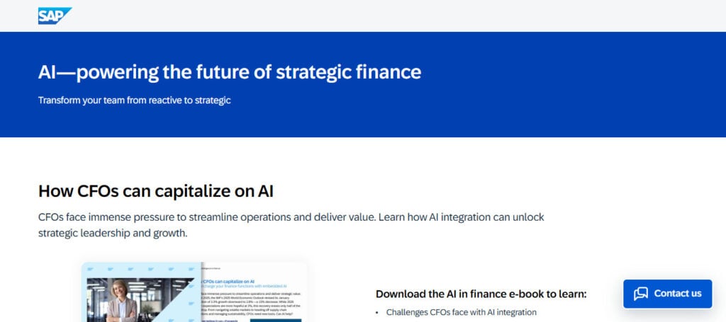 SAP Business AI