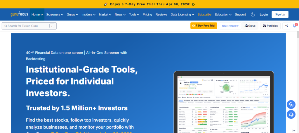 GuruFocus Institutional