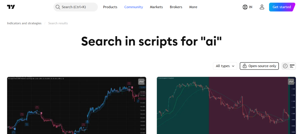 TradingView AI Scripts