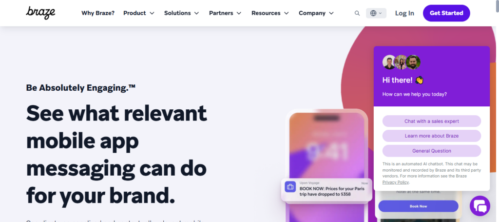 Braze Mobile AI Engagement