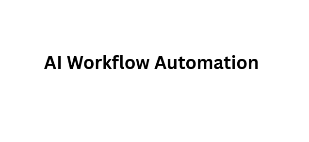 AI Workflow Automation