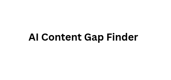 AI Content Gap Finder