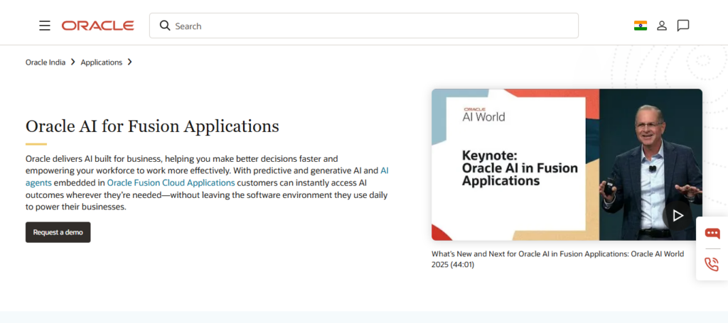 Oracle AI Forecasting (Fusion Apps)