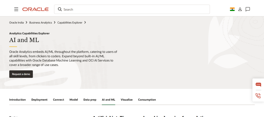 Oracle AI Analytics Cloud