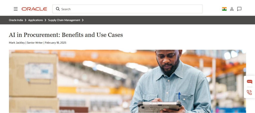Oracle AI Procurement