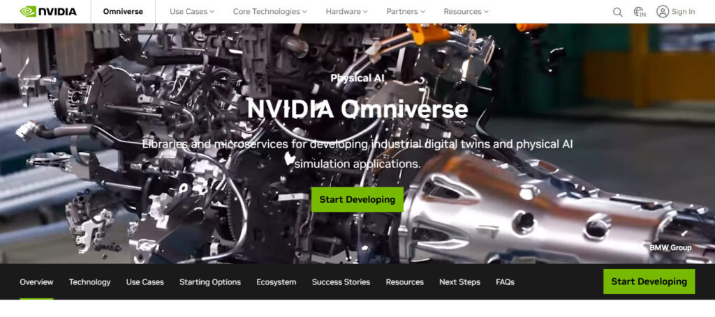 Nvidia Omniverse AI
