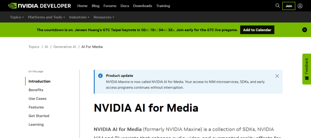 Nvidia Maxine AI