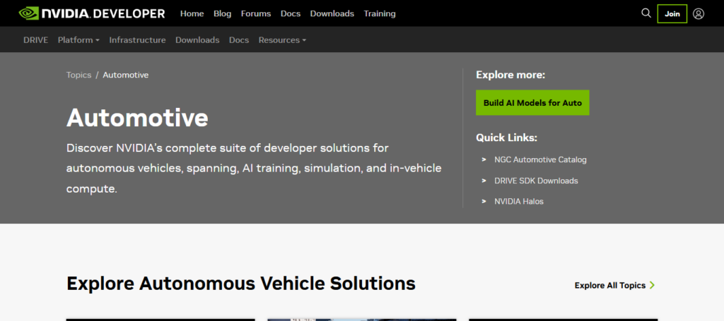 Nvidia DRIVE AI