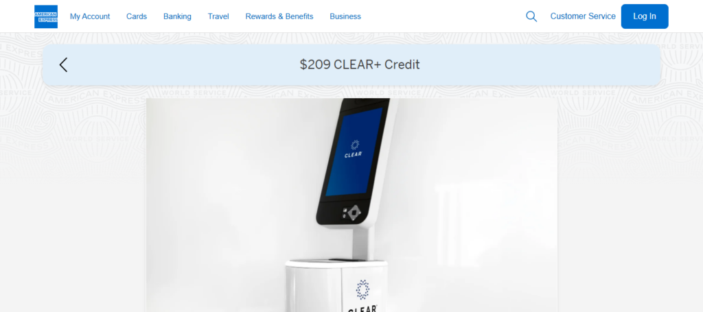 $189 CLEAR Plus Credit