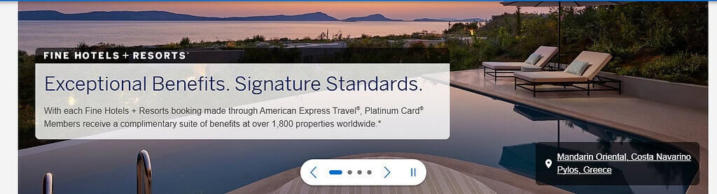Fine Hotels & Resorts Program