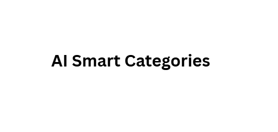 AI Smart Categories