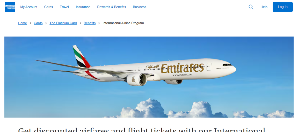  International Airline Program