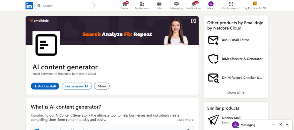 LinkedIn AI Content Generator
