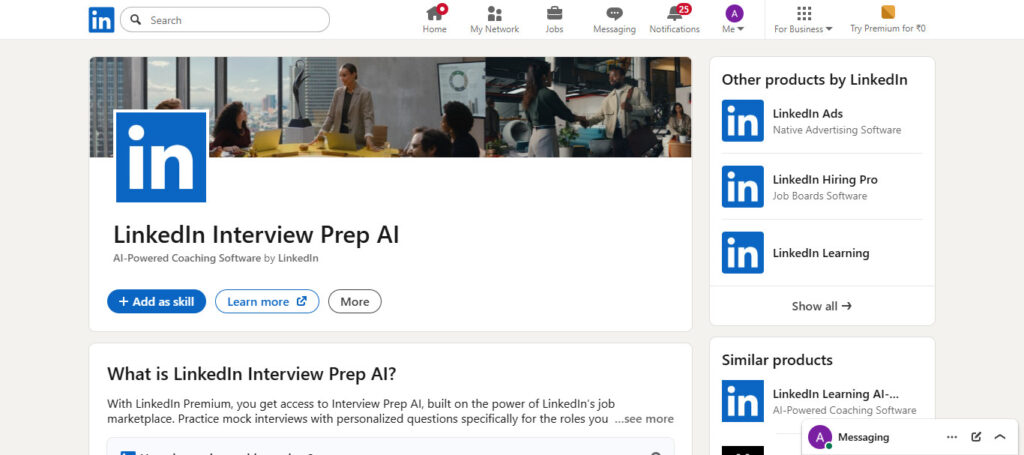 LinkedIn AI Interview Prep