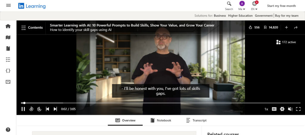 LinkedIn AI Skill Gap Analyzer