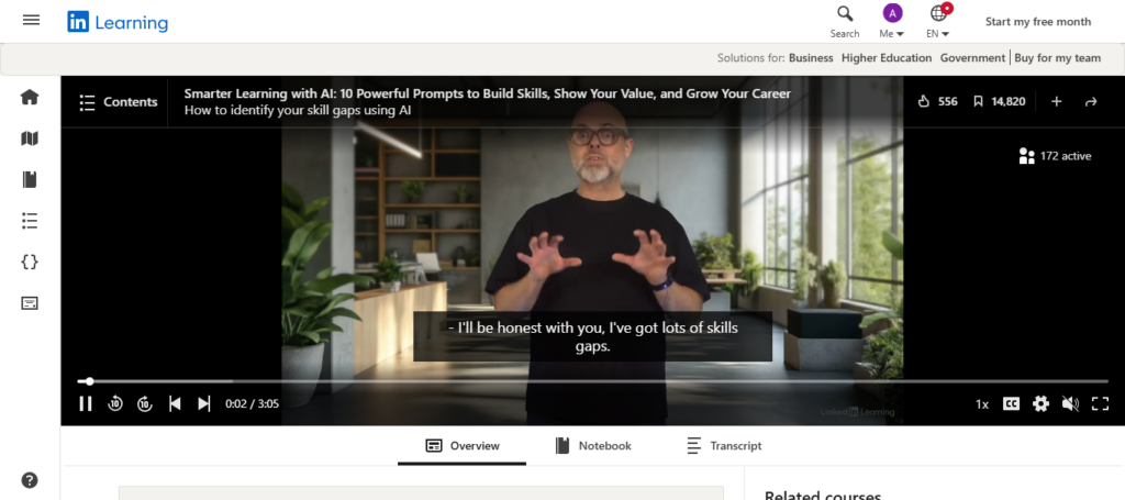 LinkedIn AI Skill Gap Analyzer