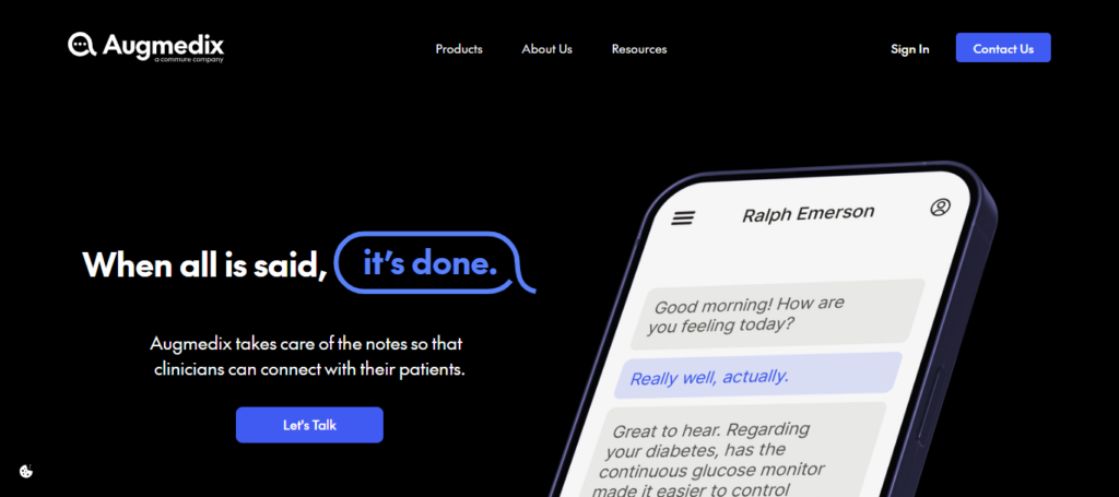 Augmedix Live + Notes