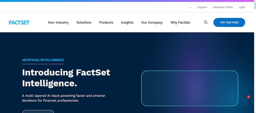 FactSet AI Analytics