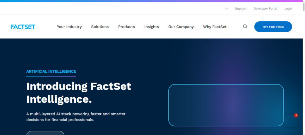 FactSet AI Analytics