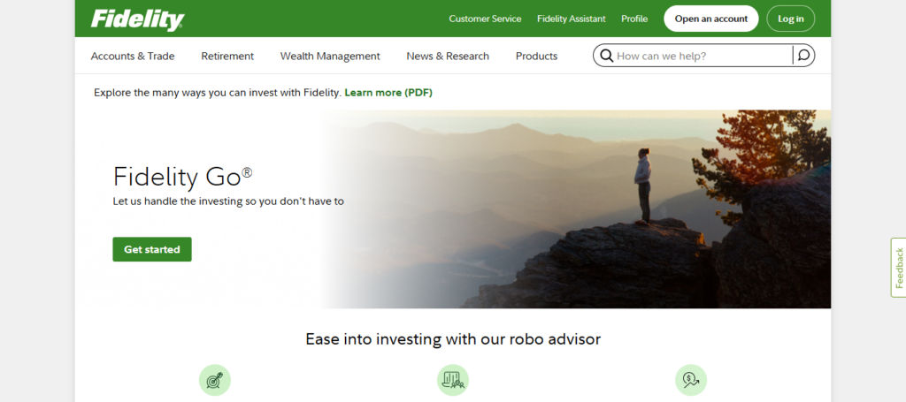 Fidelity Go Robo‑Advisor