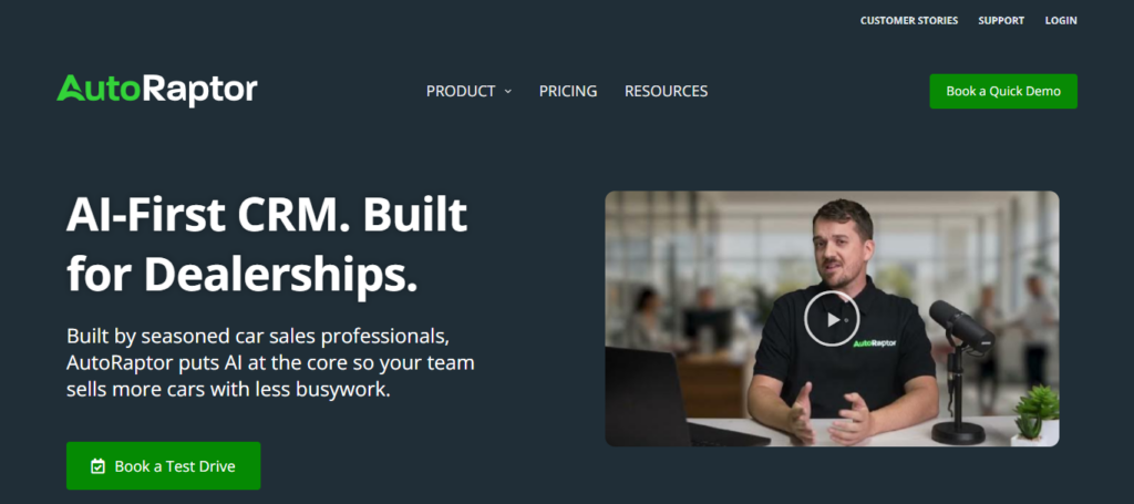 AutoRaptor CRM