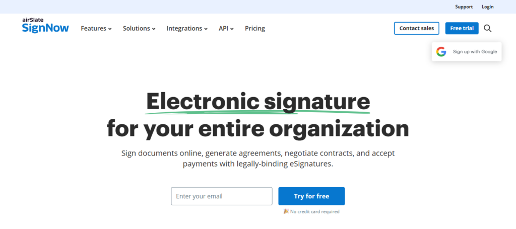 SignNow