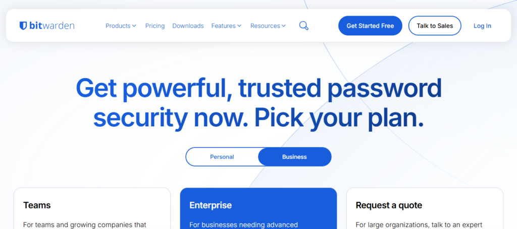 Bitwarden Enterprise
