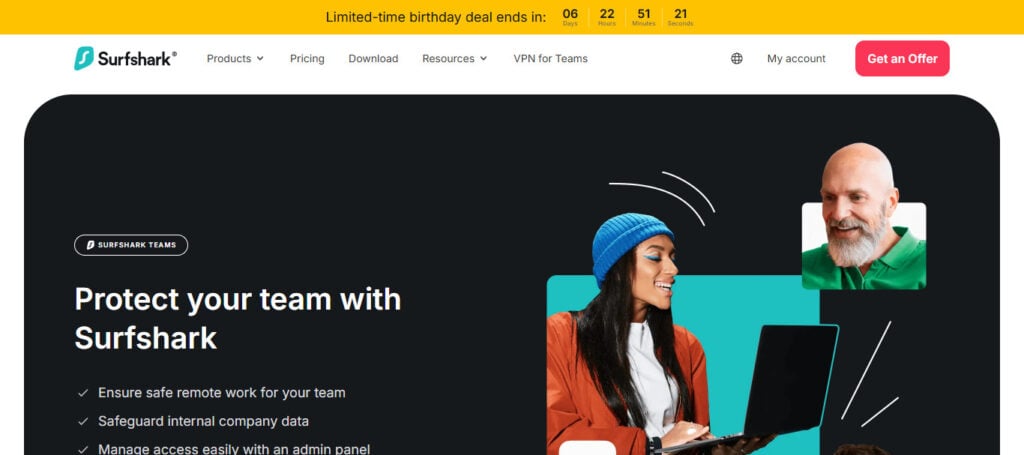 Surfshark Business VPN
