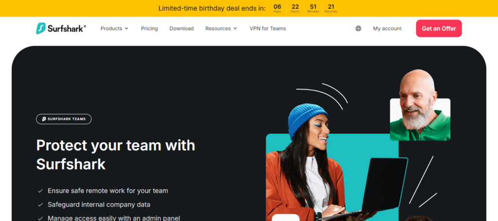 Surfshark Business VPN