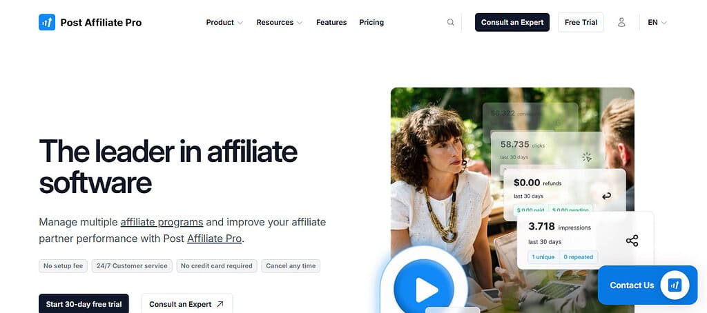 Post Affiliate Pro
