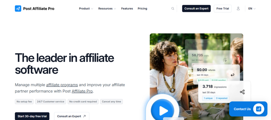 Post Affiliate Pro