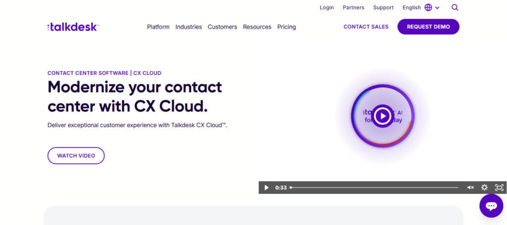 Talkdesk CX Cloud